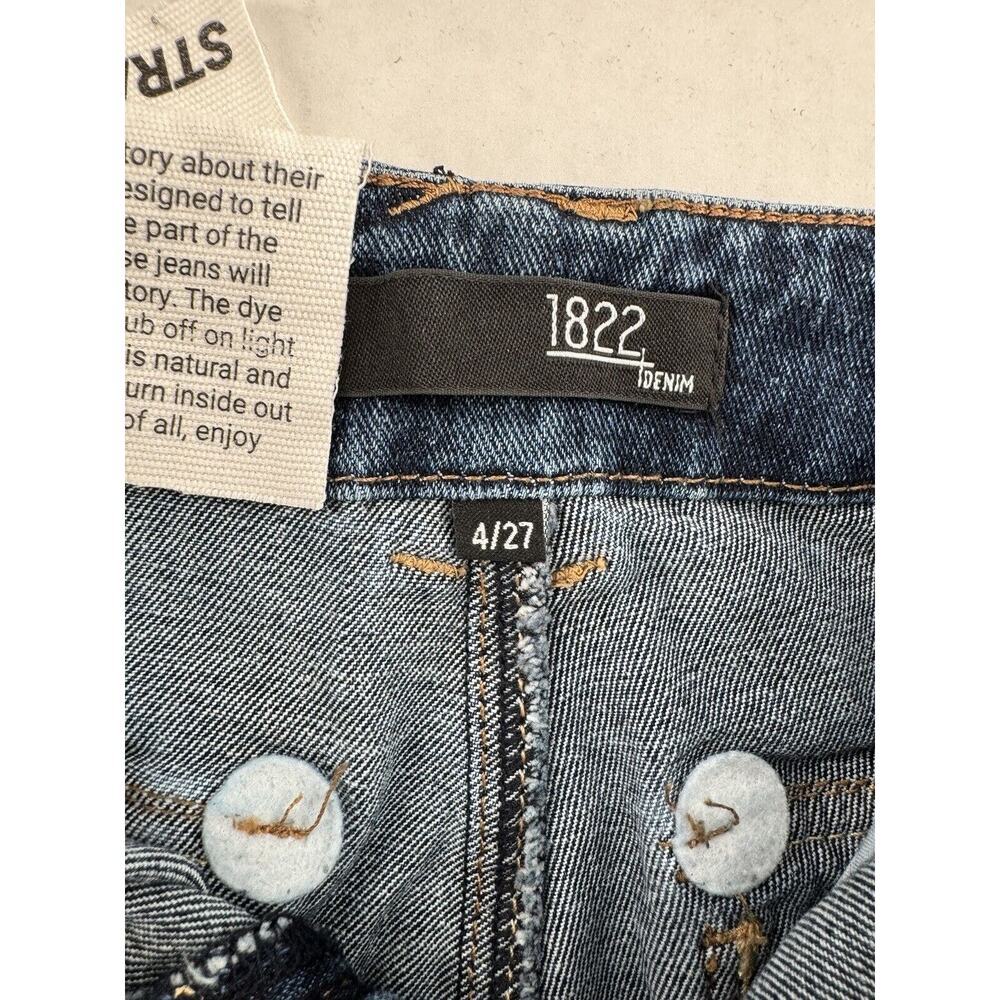 1822 Denim Jeans Women’s Size 4/27 Cargo Carpenter Double Knee Straight Fit​ - Picture 7 of 16
